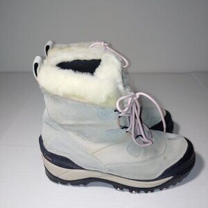Cabelas‎ Dry Plus Thinsulate Suede Lace Up Hiking Winter Boots  Size 8.5M Grey
